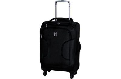 IT Megalite Large 4 Wheel Suitcase - Black